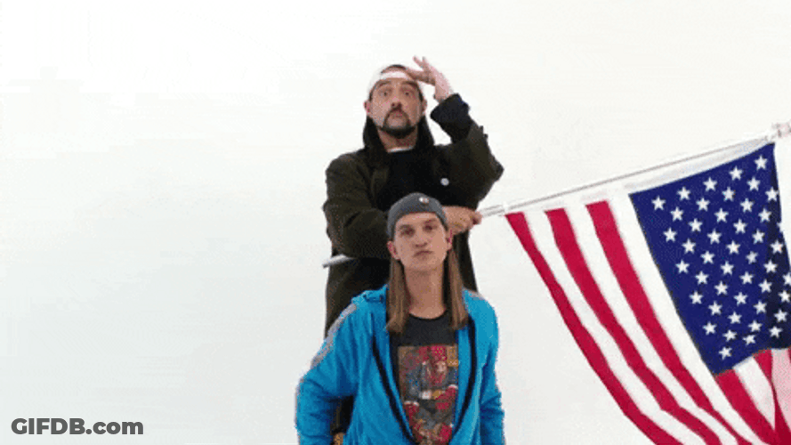 Jay And Silent Bob Viewaskew GIF