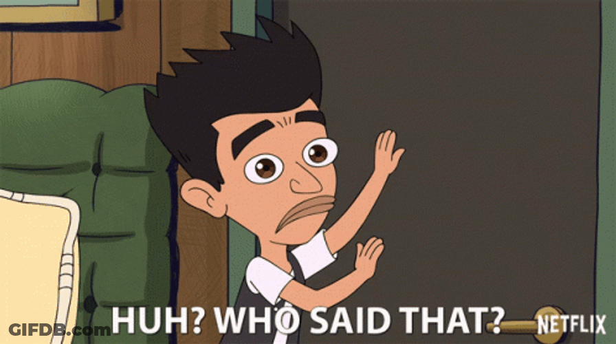 Jay Bilzerian Huh Who Said That GIF