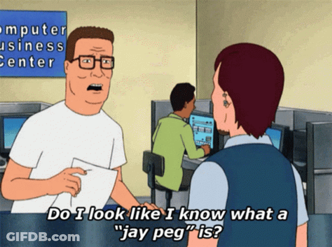 Jay Peg Hank Hill GIF