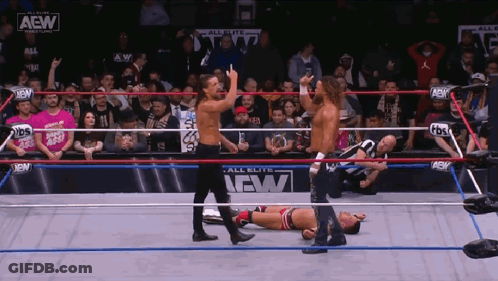 Jay White Juice Robinson GIF