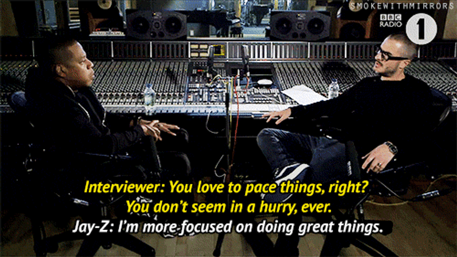 Jay-Z I'm Focusing Doing Great Things GIF