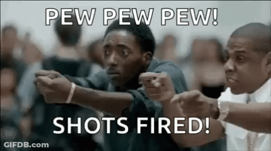 Jay Z Shots Fired Bang Gun GIF