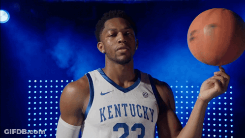 Jayden Quantance Kentucky Basketball Card GIF