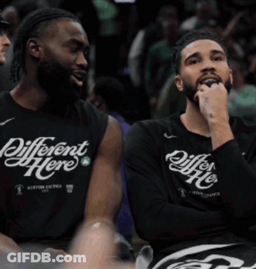 Jaylen Brown And Jayson Tatum GIF