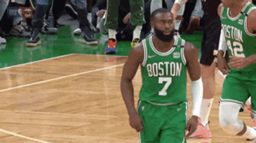 Jaylen Brown Boston Celtics Peace Out GIF