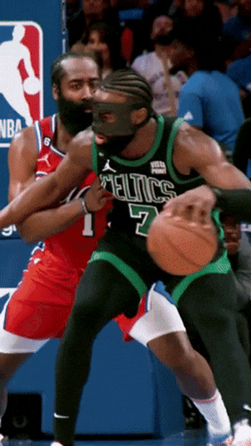 Jaylen Brown Slow Motion Fade Away GIF