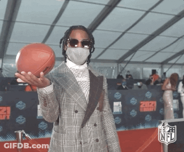 Jaylen Waddle Football Pigskin GIF