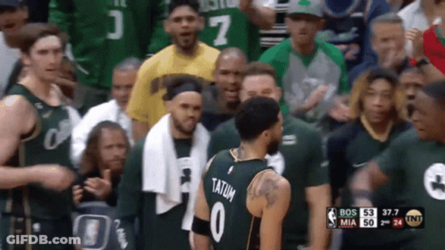 Jayson Tatum Visible Upset GIF