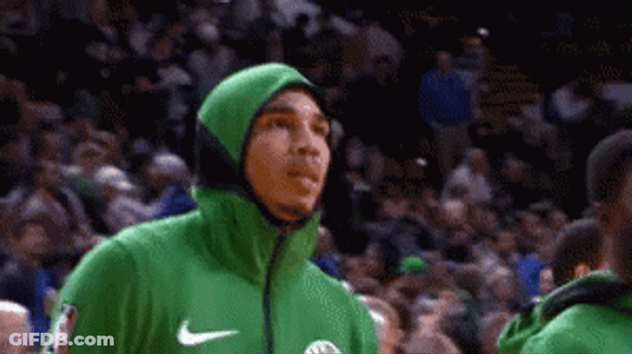 Jayson Tatum Warm Up GIF