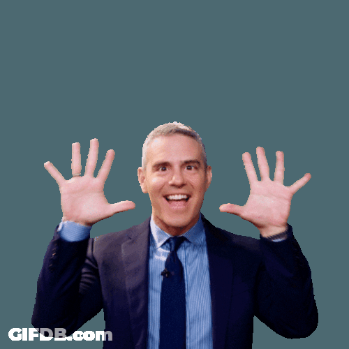 Jazz Hands Open And Shut GIF