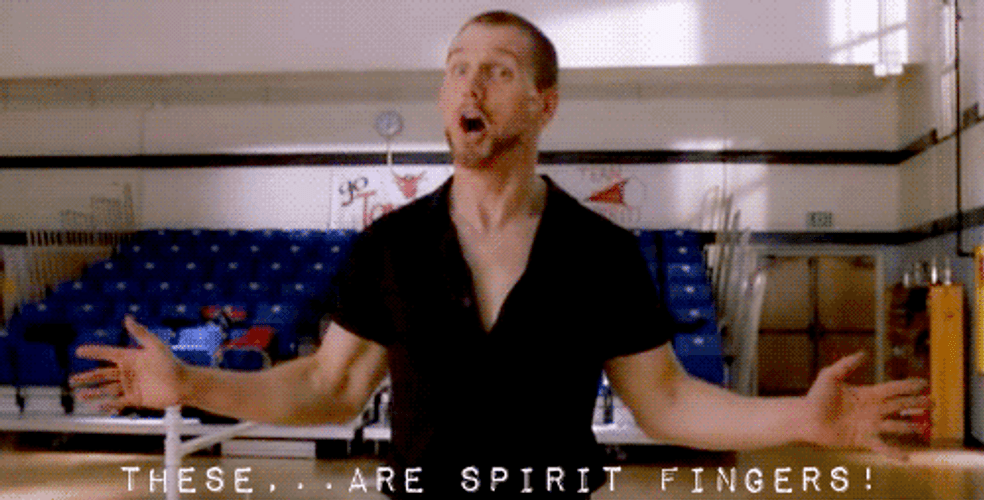 Jazz Hands Spirit Fingers GIF