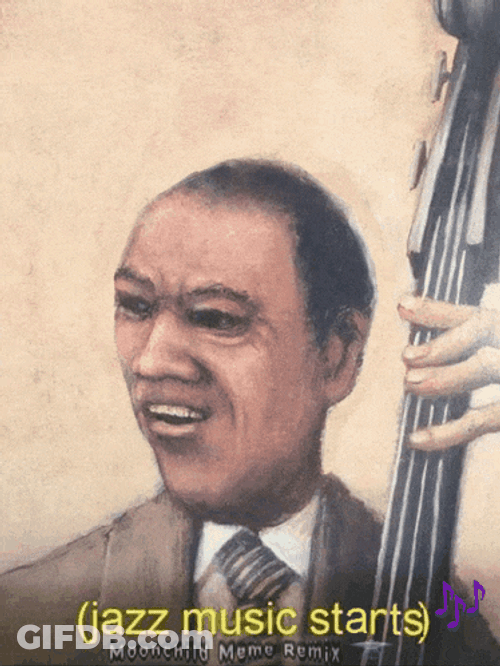 Jazz Music Starts Duckless Candy GIF
