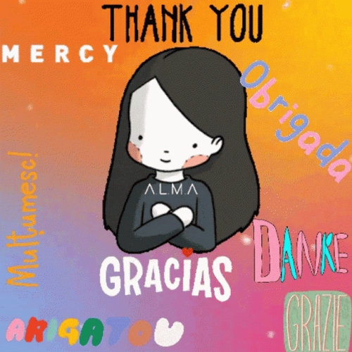 Jazzy Gracias Animated Girl GIF