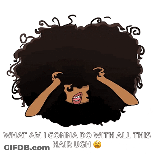 Jd And Brooklyn Girl Pulling Hair GIF