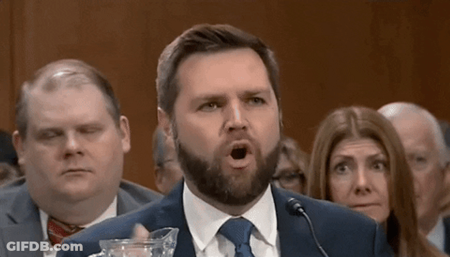 JD Vance Politician Speaking GIF