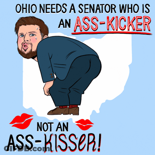 JD Vance Sarcastic Digital Art GIF