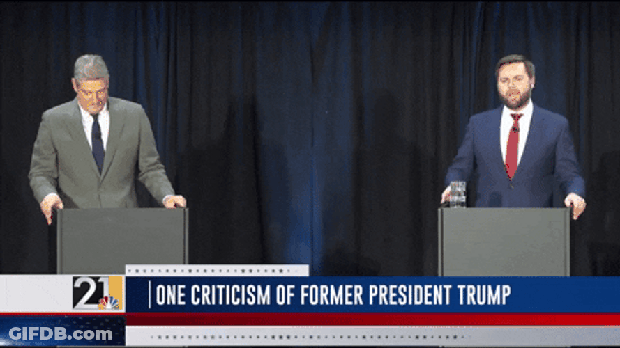 JD Vance Senatorial Race Debate GIF