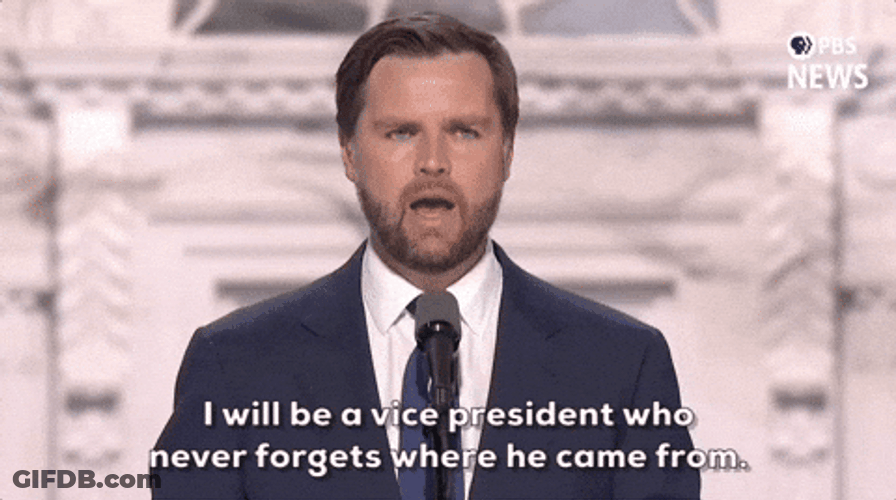 JD Vance Vice Presidency Nomination GIF