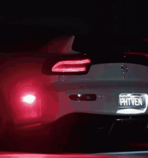 Jdm Dazzling Red White Car GIF