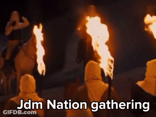 JDM Nation Gathering Torch Holders GIF