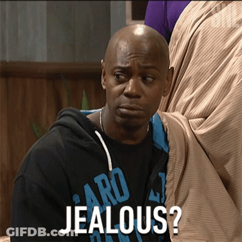 Jealous Dave Chappelle Crack Meme GIF
