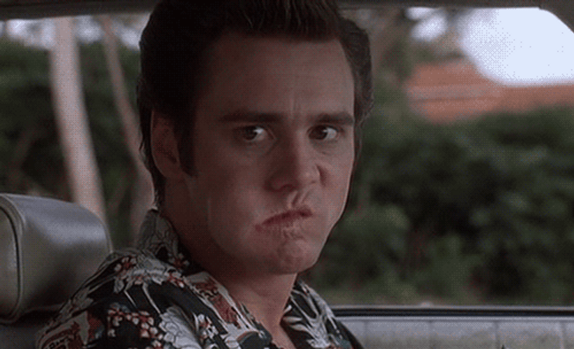 Jealous Jim Carrey GIF