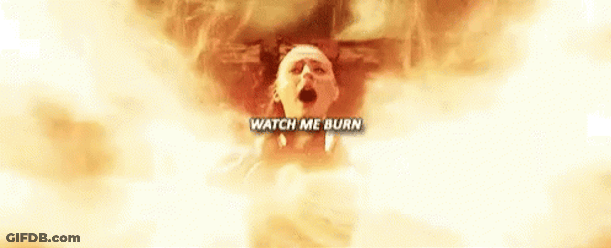 Jean Crash And Burn Watch Me Burn GIF