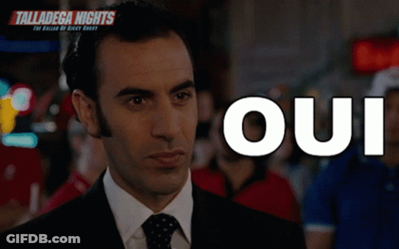 Jean Girard Talladega Nights GIF