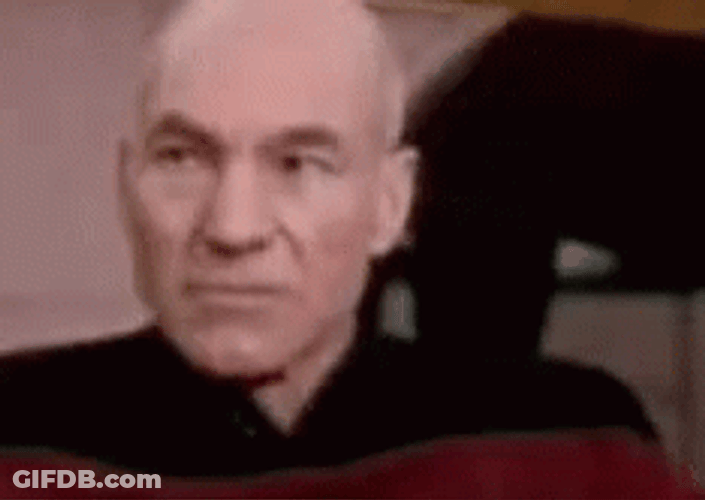 Jean-Luc Picard Make It So Star Trek GIF