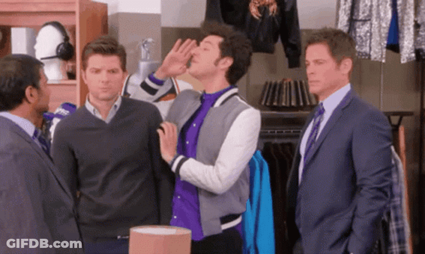 Jean Ralphio Parks And Recreation Fall GIF
