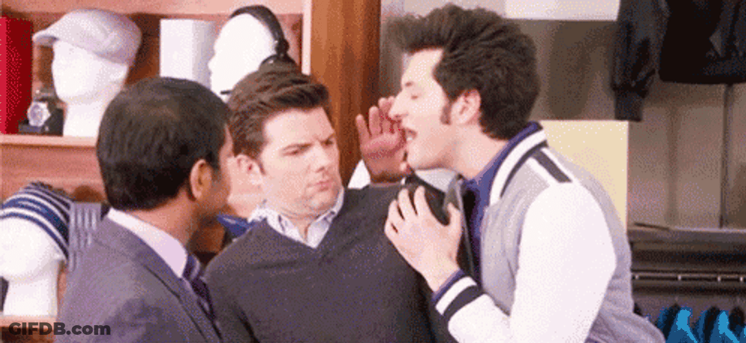 Jean Ralphio Parks And Recreation Scream GIF