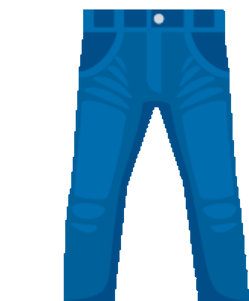 Jeans People Sticker GIF
