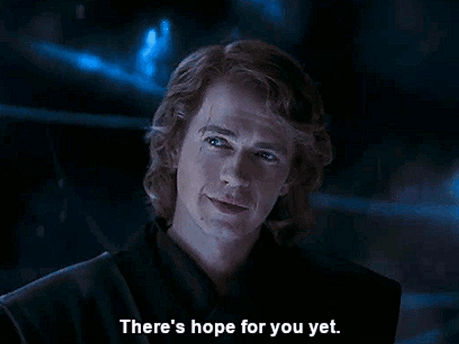 Jedi Mind Trick Anakin Skywalker Talking GIF