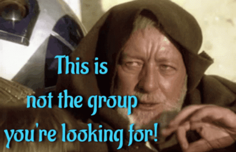 Jedi Mind Trick Group Chat Meme GIF