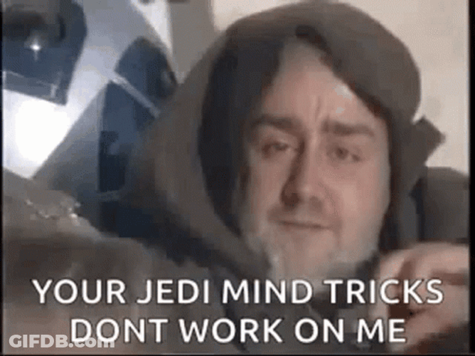 Jedi Mind Trick Hilarious Chubby Face Swap GIF