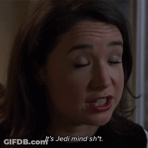 Jedi Mind Trick Irritated Marissa Gold GIF