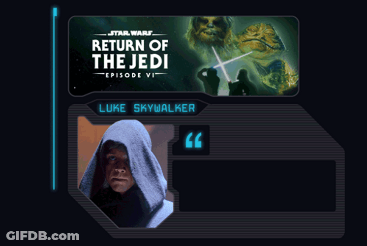 Jedi Mind Trick Luke Skywalker Computer Screen GIF