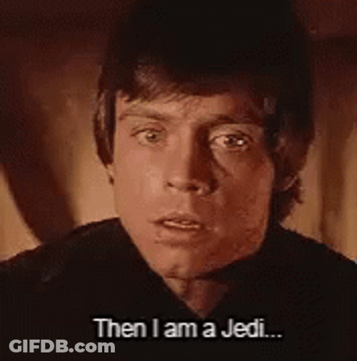Jedi Mind Trick Luke Skywalker GIF