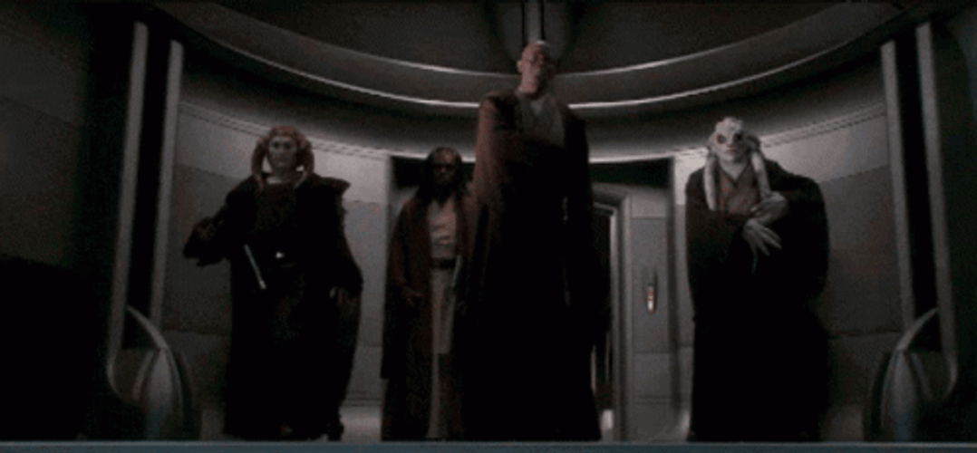 Jedi Mind Trick Mace Windu Battle Ready GIF