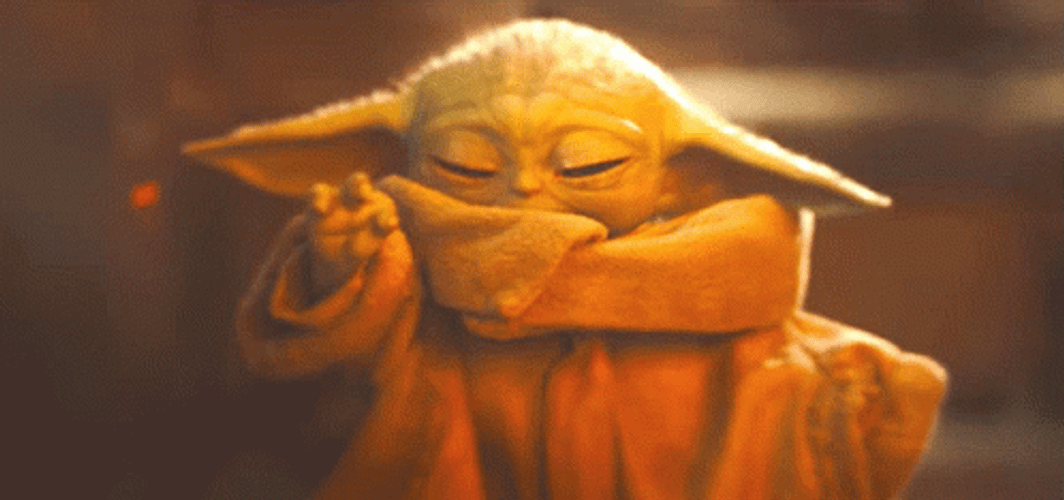 Jedi Mind Trick Master Yoda Star Wars GIF
