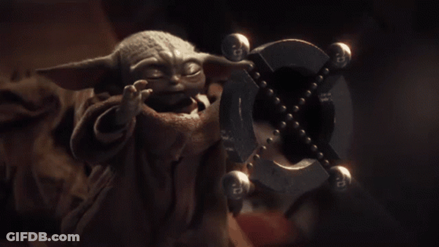 Jedi Mind Trick Yoda Telekinesis GIF