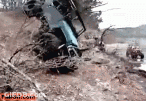 Jeep Stuck In Mud GIF