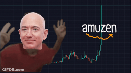 Jeff Bezos With Amuzun Chart GIF