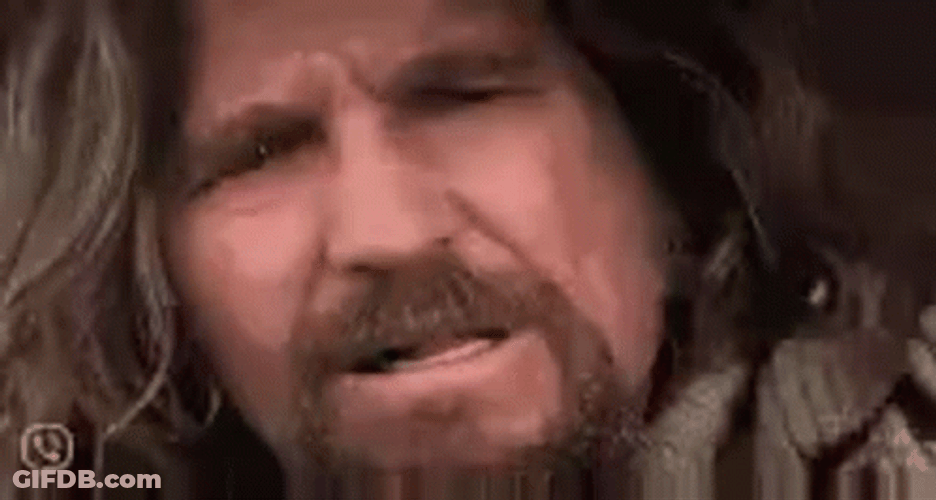 Jeff Bridges Confusion Look GIF