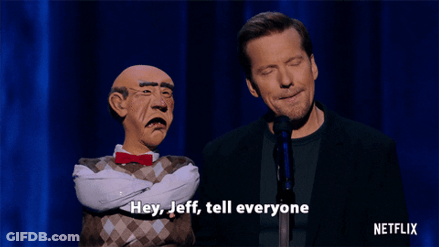 Jeff Dunham And Walter GIF