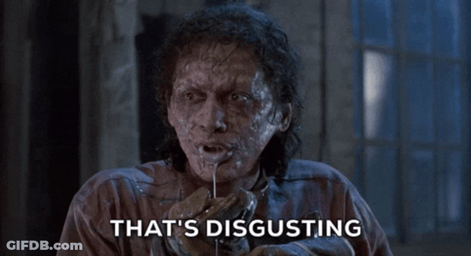Jeff Goldblum That's Disgusting GIF