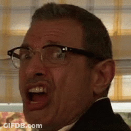 Jeff Goldblum Wacky Face GIF