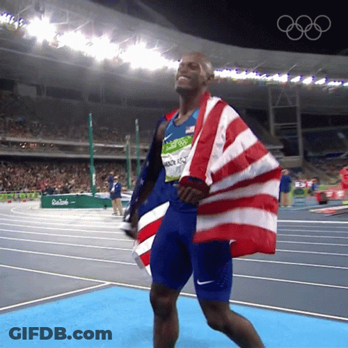 Jeff Henderson American Olympics Player GIF