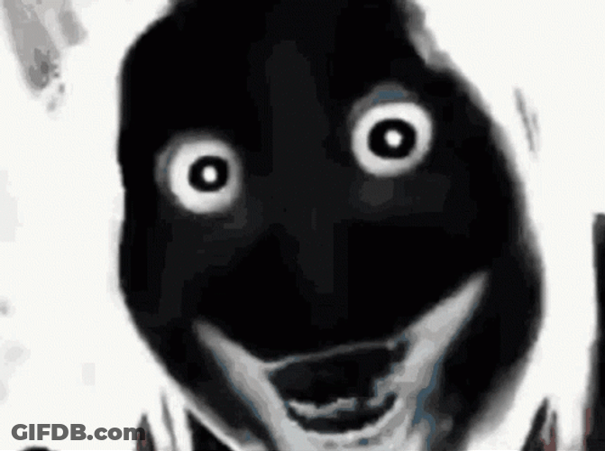 Jeff The Killer Black And White Animated GIF