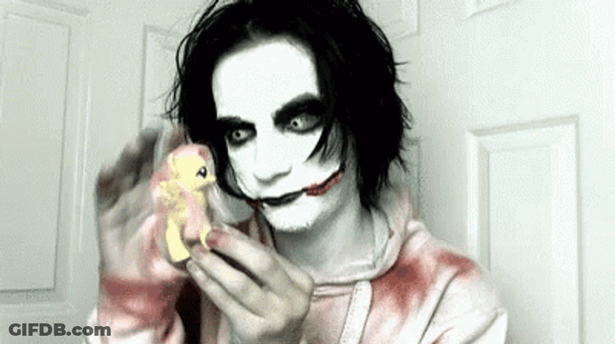 Jeff The Killer Cover Camera GIF
